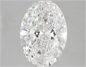 Diamante Natural 3.95 quilates, Ovalado , Color G, claridad SI2 y certificado GIA