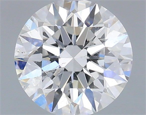 Foto Diamante Natural 0.51 quilates, Redondo , Color F, claridad SI1 y certificado IGI de