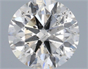 Diamante Natural 0.60 quilates, Redondo , Color M, claridad SI2 y certificado GIA