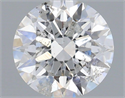 Diamante Natural 0.71 quilates, Redondo , Color F, claridad I1 y certificado IGI