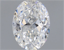 Diamante Natural 0.61 quilates, Ovalado , Color E, claridad SI1 y certificado GIA