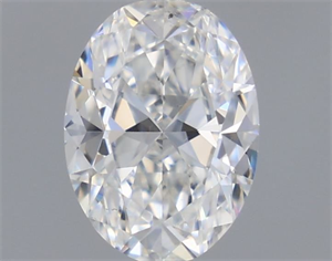 Foto Diamante Natural 0.61 quilates, Ovalado , Color E, claridad SI1 y certificado GIA de
