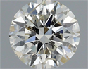 Natural Diamond 0.77 Carats, Round with Very Good Cut, I Color, SI2 Clarity and Certified by IGI
