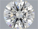 Natural Diamond 0.62 Carats, Round with Excellent Cut, I Color, SI1 Clarity and Certified by IGI