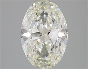Picture of Natural Diamond 3.01 Carats, Oval with  Cut, K Color, VS2 Clarity and Certified by GIA