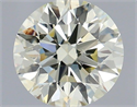 Diamante Natural 0.50 quilates, Redondo , Color N, claridad SI1 y certificado GIA
