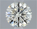Natural Diamond 0.50 Carats, Round with Excellent Cut, M Color, VS2 Clarity and Certified by GIA