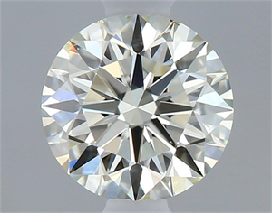 Picture of Natural Diamond 0.50 Carats, Round with Excellent Cut, M Color, VS2 Clarity and Certified by GIA