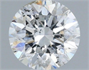 Natural Diamond 0.40 Carats, Round with Very Good Cut, E Color, SI2 Clarity and Certified by IGI