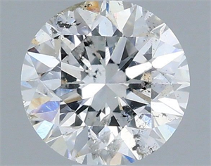 Picture of Natural Diamond 0.40 Carats, Round with Very Good Cut, E Color, SI2 Clarity and Certified by IGI