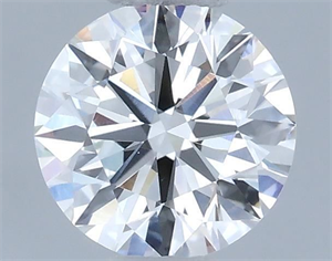 Picture of Natural Diamond 0.72 Carats, Round with Excellent Cut, G Color, VVS2 Clarity and Certified by IGI