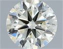 Diamante Natural 0.42 quilates, Redondo , Color K, claridad VS2 y certificado IGI
