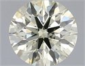 Natural Diamond 0.41 Carats, Round with Excellent Cut, M Color, SI1 Clarity and Certified by IGI