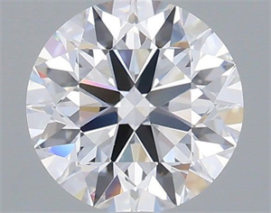 Picture of Lab Grown Diamond 1.18 Carats, Round with Excellent Cut, D Color, VS2 Clarity and Certified by IGI