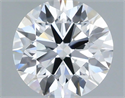 Del inventario de diamantes de laboratorio, 1.15 quilates, Redondo , Color D, claridad VVS2 y certificado IGI