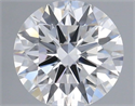 Lab Grown Diamond 0.80 Carats, Round with Ideal Cut, F Color, VVS1 Clarity and Certified by IGI