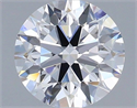 Lab Grown Diamond 0.98 Carats, Round with Ideal Cut, D Color, VS1 Clarity and Certified by IGI