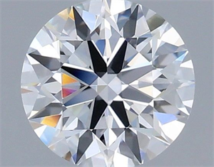 Picture of Lab Grown Diamond 0.93 Carats, Round with Ideal Cut, E Color, VVS2 Clarity and Certified by IGI