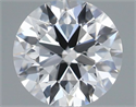 Del inventario de diamantes de laboratorio, 0.71 quilates, Redondo , Color E, claridad VVS1 y certificado IGI