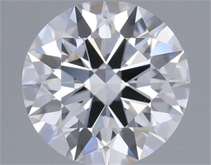 Picture of Lab Grown Diamond 0.90 Carats, Round with Ideal Cut, D Color, VVS2 Clarity and Certified by IGI