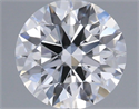Lab Grown Diamond 0.92 Carats, Round with Ideal Cut, D Color, VVS2 Clarity and Certified by IGI