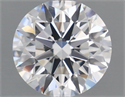 Lab Grown Diamond 0.91 Carats, Round with Ideal Cut, D Color, VVS2 Clarity and Certified by IGI