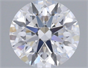 Del inventario de diamantes de laboratorio, 0.91 quilates, Redondo , Color D, claridad VVS2 y certificado IGI