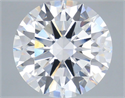 Lab Grown Diamond 10.52 Carats, Round with Excellent Cut, E Color, VVS2 Clarity and Certified by IGI