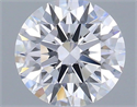 Del inventario de diamantes de laboratorio, 0.76 quilates, Redondo , Color D, claridad VS2 y certificado IGI