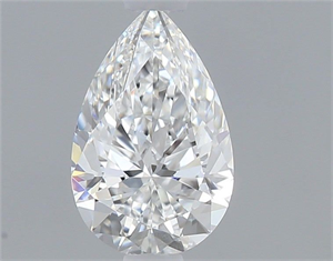 Foto Diamante Natural 0.50 quilates, De pera , Color E, claridad VVS1 y certificado GIA de