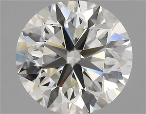 Picture of Natural Diamond 3.04 Carats, Round with Very Good Cut, J Color, VVS2 Clarity and Certified by GIA