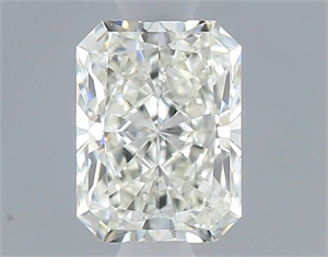 Picture of Natural Diamond 0.47 Carats, Radiant with  Cut, J Color, VVS2 Clarity and Certified by GIA