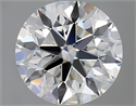 Natural Diamond 1.92 Carats, Round with Excellent Cut, G Color, VVS1 Clarity and Certified by GIA