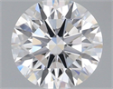 Lab Grown Diamond 1.06 Carats, Round with Ideal Cut, D Color, VVS1 Clarity and Certified by IGI