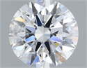 Del inventario de diamantes de laboratorio, 1.05 quilates, Redondo , Color E, claridad VVS2 y certificado IGI