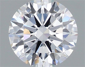 Picture of Lab Grown Diamond 1.06 Carats, Round with Excellent Cut, D Color, VVS1 Clarity and Certified by IGI