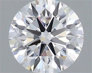 Picture of Lab Grown Diamond 1.03 Carats, Round with Ideal Cut, D Color, VVS1 Clarity and Certified by IGI