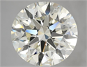 Diamante Natural 5.33 quilates, Redondo , Color M, claridad VVS2 y certificado GIA