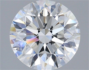 Picture of Natural Diamond 2.80 Carats, Round with Excellent Cut, F Color, VVS1 Clarity and Certified by GIA