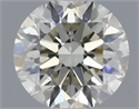 Natural Diamond 0.40 Carats, Round with Excellent Cut, K Color, VS2 Clarity and Certified by IGI