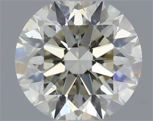 Picture of Natural Diamond 0.40 Carats, Round with Excellent Cut, K Color, VS2 Clarity and Certified by IGI