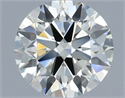 Diamante Natural 0.93 quilates, Redondo , Color I, claridad VS1 y certificado IGI