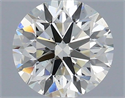 Natural Diamond 0.50 Carats, Round with Excellent Cut, I Color, VS2 Clarity and Certified by IGI
