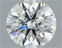 Diamante Natural 0.56 quilates, Redondo , Color J, claridad VS2 y certificado IGI