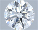 Natural Diamond 1.58 Carats, Round with Excellent Cut, G Color, VS1 Clarity and Certified by IGI