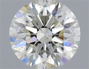 Foto Diamante Natural 0.80 quilates, Redondo , Color I, claridad SI2 y certificado IGI de