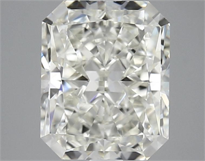 Picture of Natural Diamond 3.02 Carats, Radiant with  Cut, J Color, VVS2 Clarity and Certified by GIA
