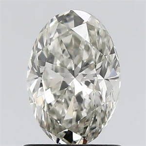 Picture of Natural Diamond 1.01 Carats, Oval with  Cut, L Color, VS2 Clarity and Certified by GIA