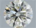 Natural Diamond 1.00 Carats, Round with Very Good Cut, I Color, SI2 Clarity and Certified by IGI
