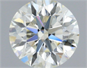 Diamante Natural 0.61 quilates, Redondo , Color J, claridad VS1 y certificado IGI